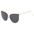 2020 New Fashion Sunglasses For Men And Women Trendy Rimless Multicolor Cat Eye Sunglasses